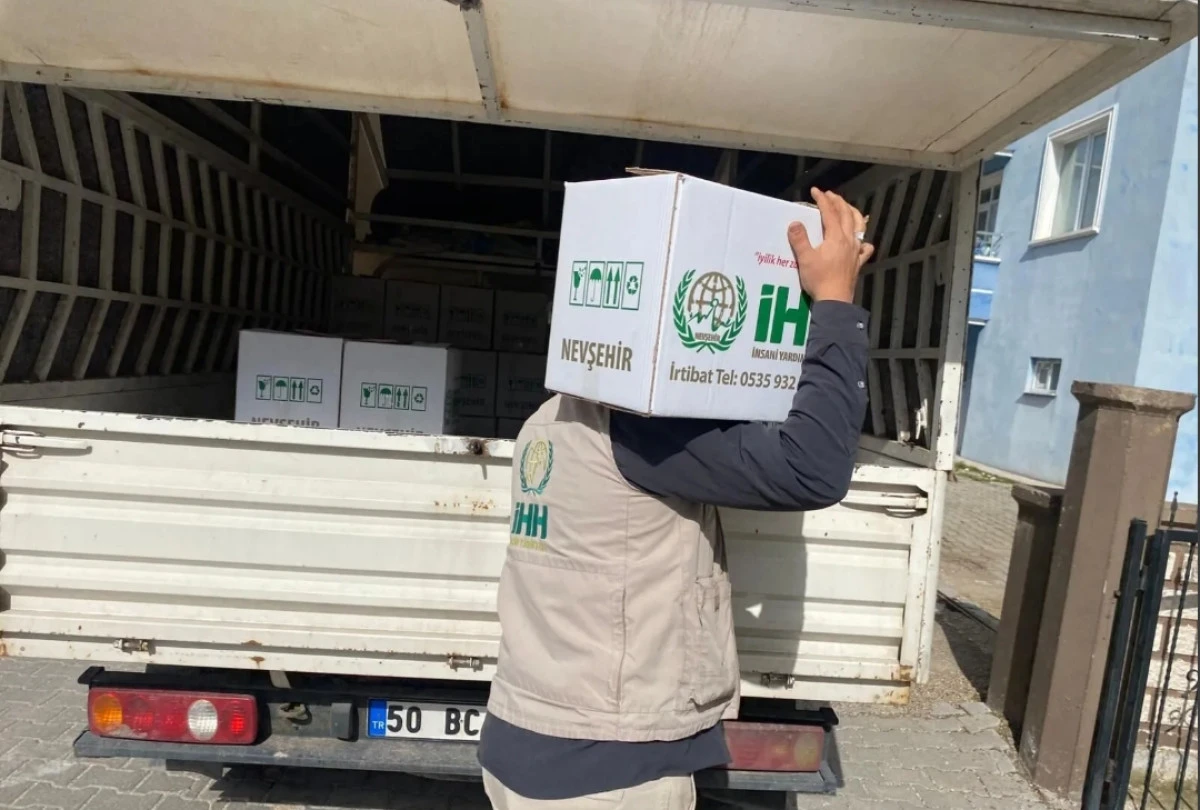 Ramazan&rsquo;ın Bereketi İHH ile Hanelere Taşınıyor: Nevşehir&rsquo;de İyilik Seferberliği