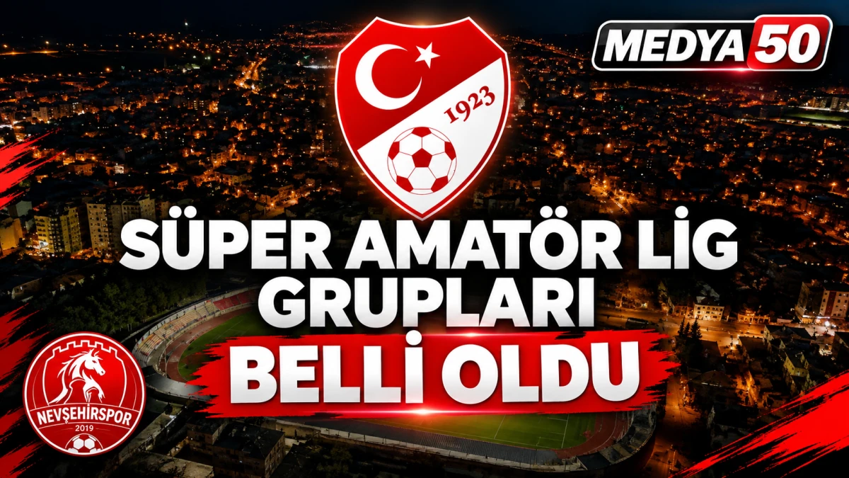 S&uuml;per Amat&ouml;r Lig Grupları Belli Oldu
