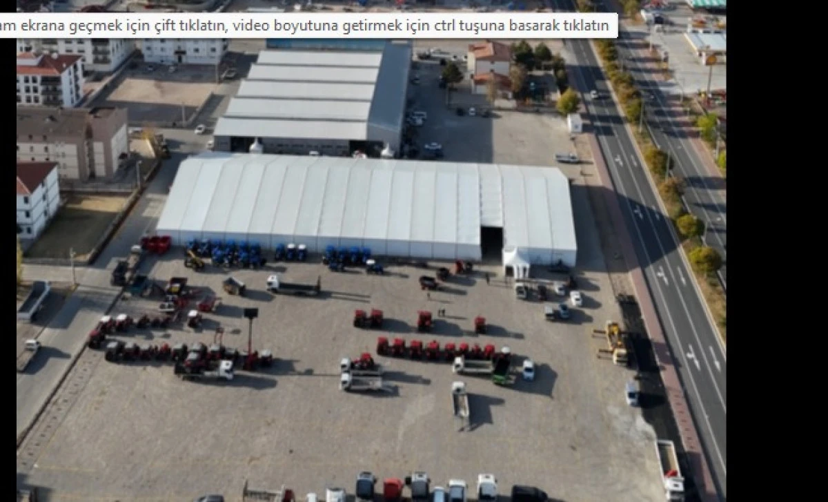 Tarım Fuarı Hazırlıkları T&uuml;m Hızıyla S&uuml;r&uuml;yor!