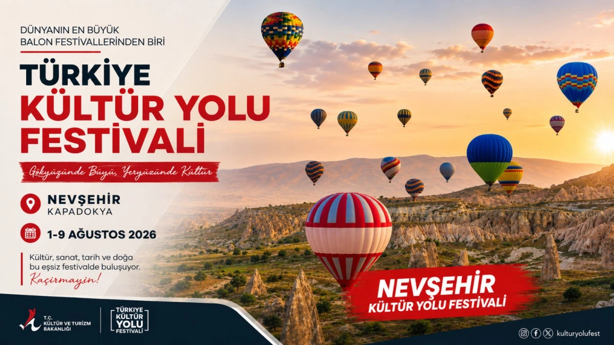 T&uuml;rkiye K&uuml;lt&uuml;r Yolu Festivali&rsquo;nin 12.durağı Nevşehir olacak