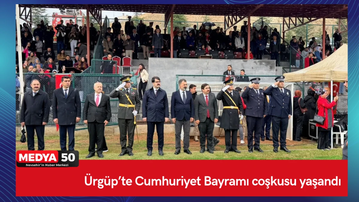 &Uuml;rg&uuml;p&rsquo;te Cumhuriyet Bayramı coşkusu yaşandı
