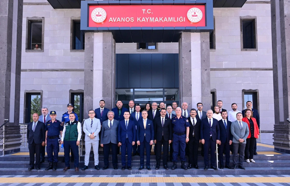 Vali K&ouml;k, Avanos Kaymakamlığı'nı Ziyaret Etti