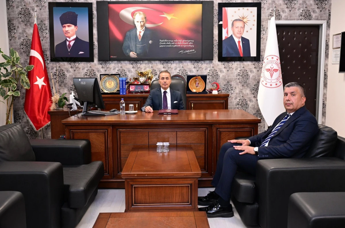 Vali K&ouml;k, Sağlık İl M&uuml;d&uuml;rl&uuml;ğ&uuml;&rsquo;n&uuml; ziyaret etti