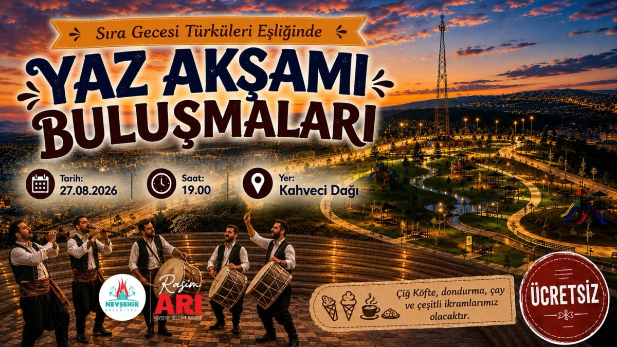 "Yaz Akşamı Buluşmaları" Kapsamında Kahveci Dağı&rsquo;ndayız