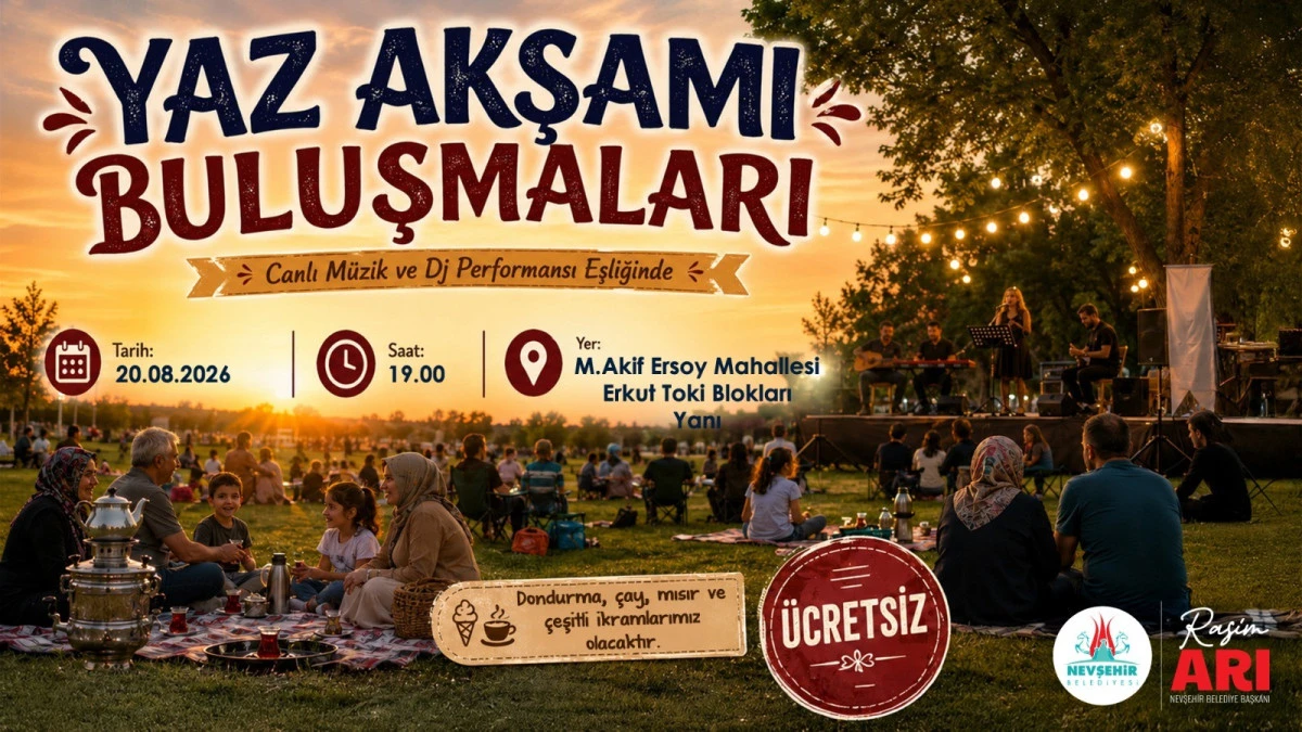 Yaz Akşamı&rsquo;nda &ldquo;Mehmet Akif Ersoy Mahallesi&rsquo;ndeyiz